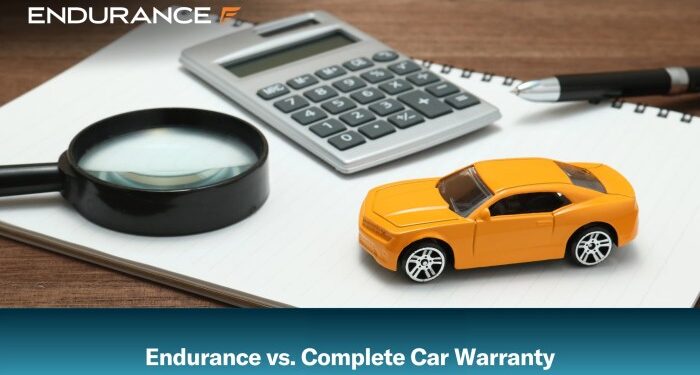 Endurance Vs. Complete Car Warranty | Endurance Warranty